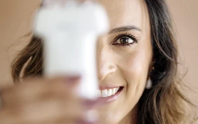 Paciente durante exame de ultrassonografia voltado à saúde da mulher